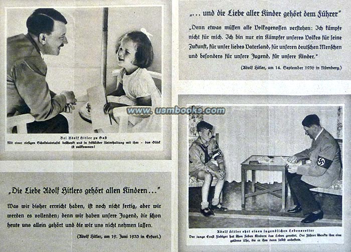 Hitler with children, HJ